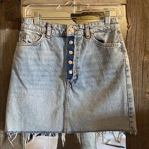 Zara Denim Mini Skirt